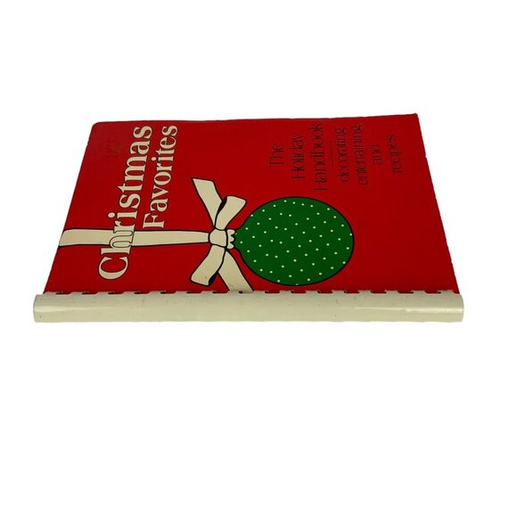 Christmas Favorites Spiral-Bound The Holiday Handbook 1990 Edition Recipes Tips - Picture 2 of 16
